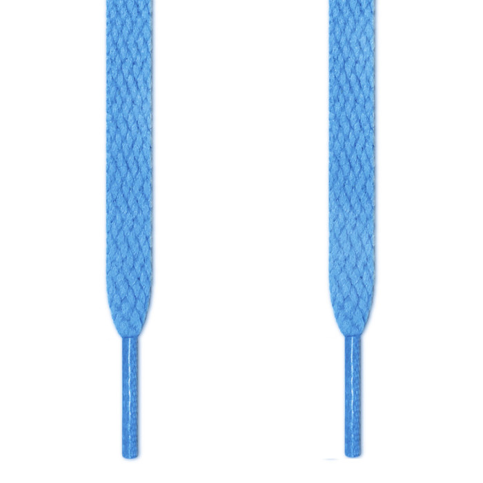 Flat Light Blue Shoelaces ← Great for 
