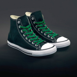 dark green shoelaces