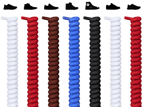 spiral shoelaces