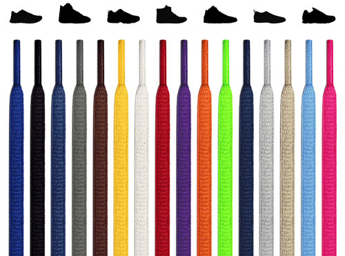 Oval Shoelaces - Buy here - Free 